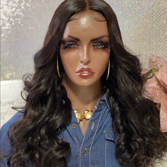 🔥 28” Beautiful Jiera 4 X4 Closure Customized 💯 Brazilian Human Hair Wig 🔥 - Picture 2 of 8